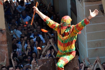 Das traditionelle Cipotegato-Fest in Tarazona (Zaragoza, Aragonien) 