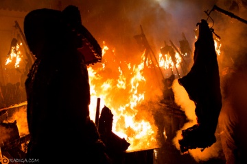 Prozession „El Vítor“ in Mayorga (Valladolid, Kastilien-León)