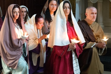 Representações na Semana Santa de Gandía (Valencia)