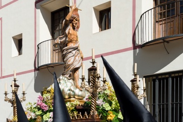 Procession during Easter Week in Gandía (Valencia)