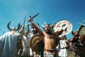 Romería viking de Catoira, province de Pontevedra (Galice)