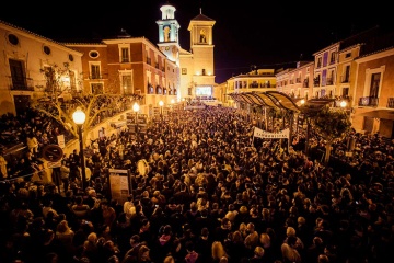 Noche de los Tambores en Mula, Murcia