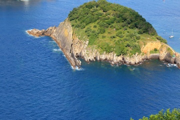サン・セバスティアンのサンタ・クララ島