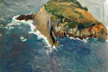 ホアキン・ソローリャ『サンタ・クララ島』、1911-1914年。ソローリャ美術館