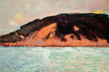 ホアキン・ソローリャ『ウリア山』、サン・セバスティアン、1917-1918年。ソローリャ美術館