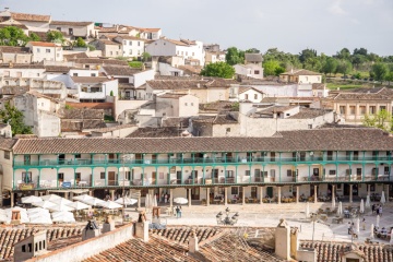 Plaza Mayor w Chinchón (Madryt)