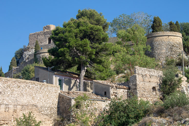 Zamek San José w Guadalest, w Alicante (Wspólnota Walencka) Zamek San José w Guadalest, w Alicante (Wspólnota Walencka)