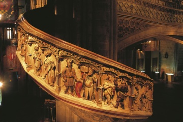 Basílica Arciprestal de Santa María la Mayor, em Morella (Castellón, Comunidade Valenciana)