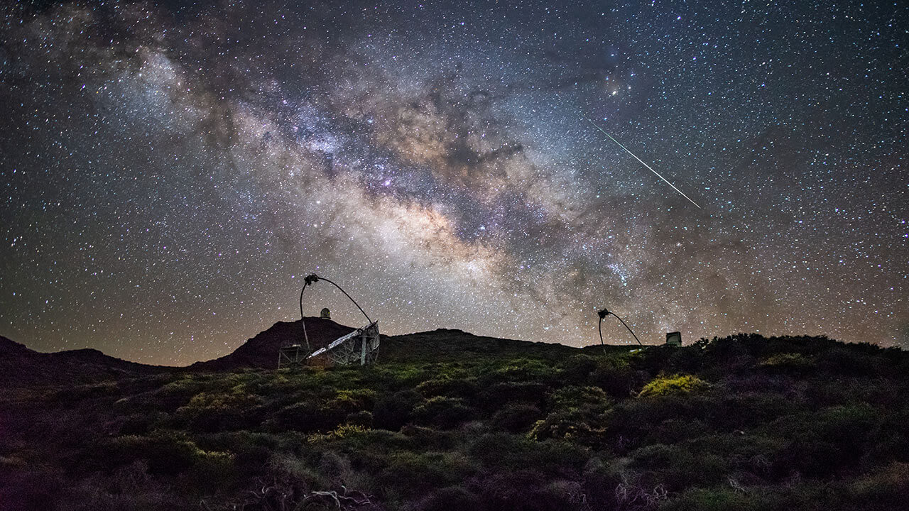 Observatorio astrofísico en la isla de La Palma Observatorio astrofísico en la isla de La Palma