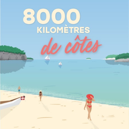 8 000 km de côtes