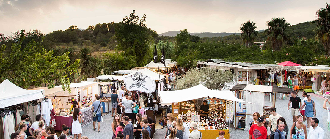 Mercadillo hippy Las Dalias, Ibiza