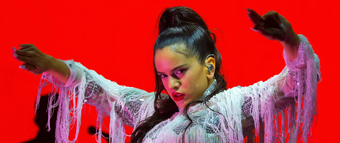 Выступление Росалии