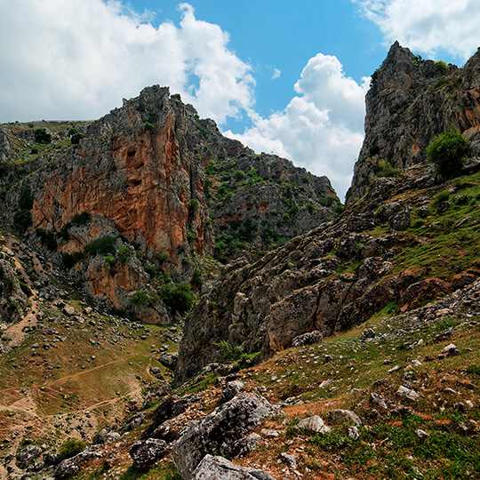 Belvédère de Bailon à Zuheros, sierra Subbética.