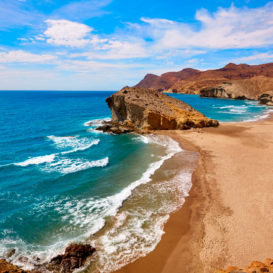 Plage de Mónsul, Níjar, Almería