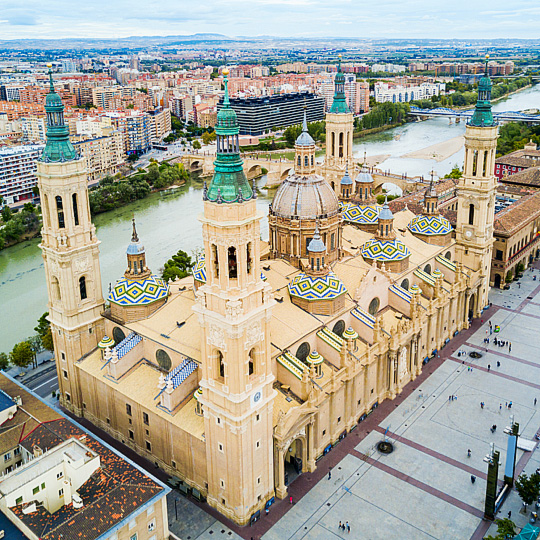 Basilique Nuestra Señora del Pilar de Saragosse, Aragon