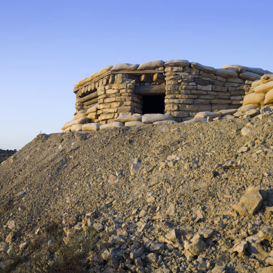  Pozo-observatorio en el Monte Irazo, Aragón