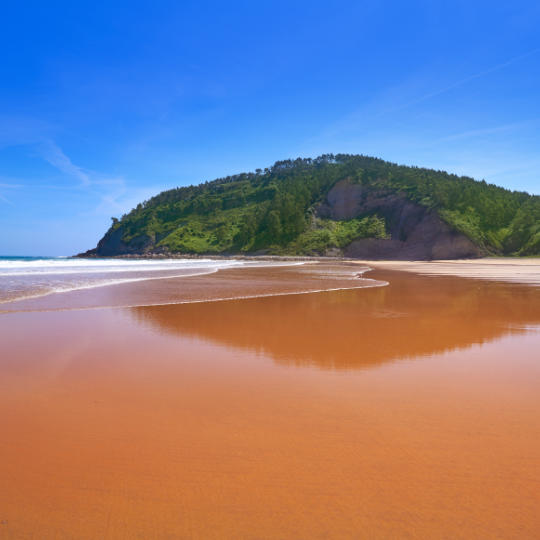 Rodiles beach in Asturias