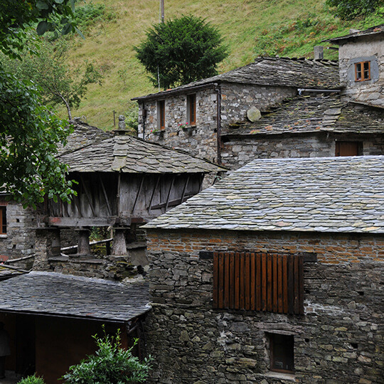 Zona del molino en Taramundi