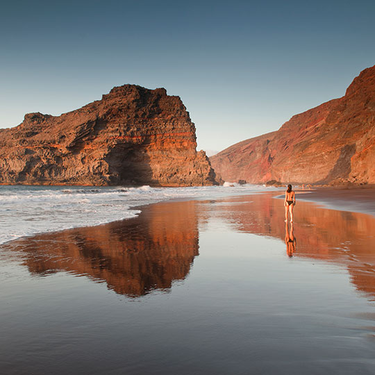 Plaża na La Palma