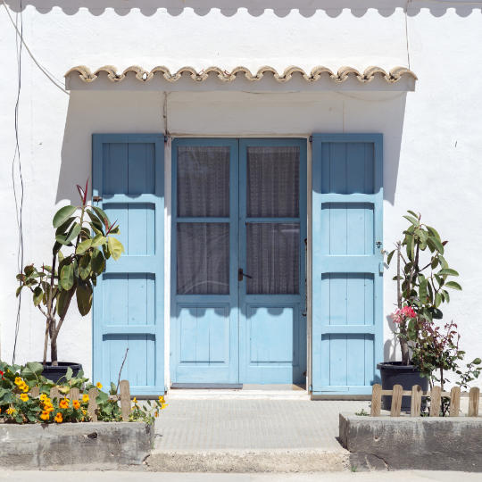 Weißes Haus in Sant Francesc, Formentera