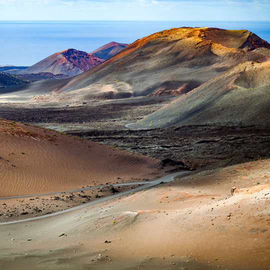 Landscape of the Timanfaya National Park