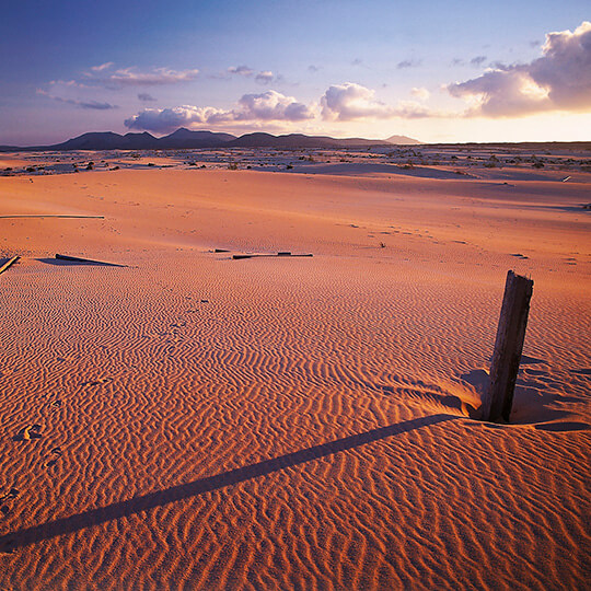 Les dunes du parc naturel de Corralejo, Fuerteventura