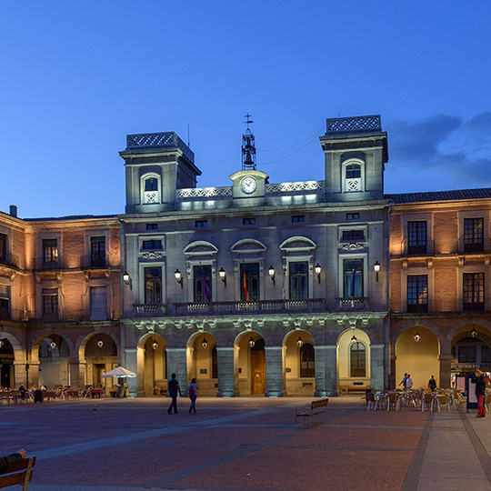 Façade of Town Hall, Mercado Chico