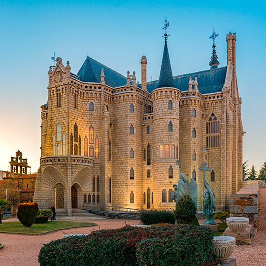 Der Bischofspalast von Astorga, Antoni Gaudí