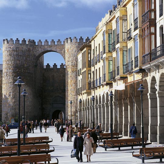 Praça de Santa Teresa, em Ávila