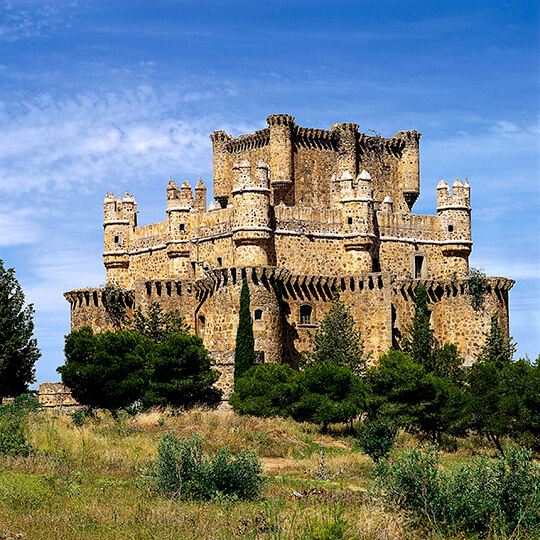 Zamek w Guadamur (Kastylia-La Mancha)