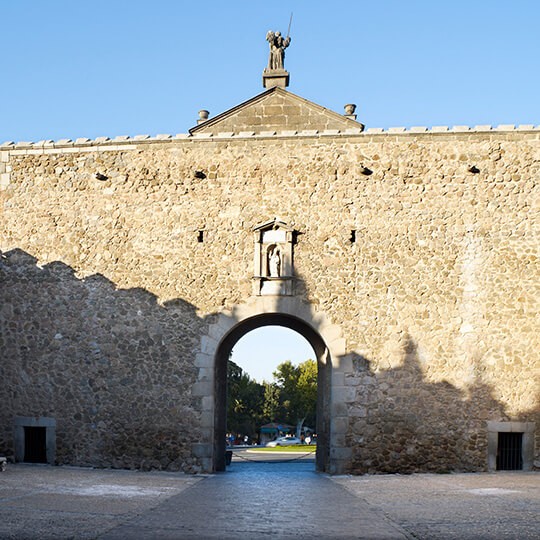 De Bisagra-poort in Toledo
