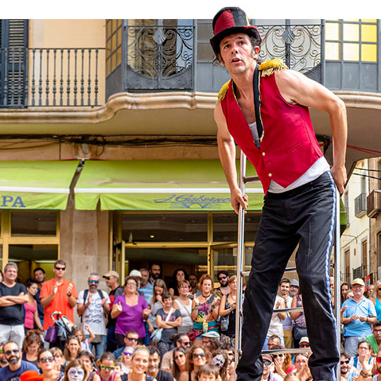 Festival de théâtre à Tàrrega, Catalogne