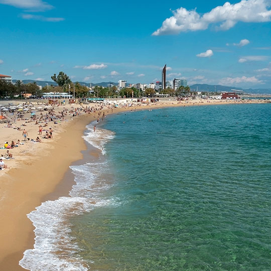 Spiaggia di Nova Icaria, Barcellona
