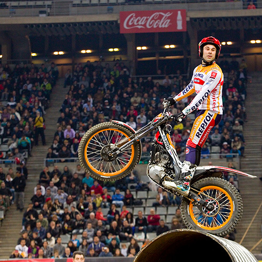 Tony Bou X-trial à Barcelone