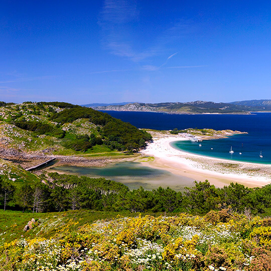 Parc naturel des îles Atlantiques. Îles Cíes