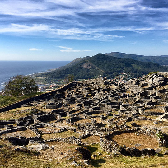  Der Berg Santa Tecla, Pontevedra