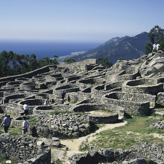 Castros do povoado galego de A Guarda