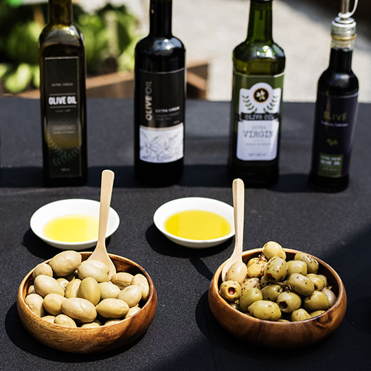 Olivenöl-Verkostung