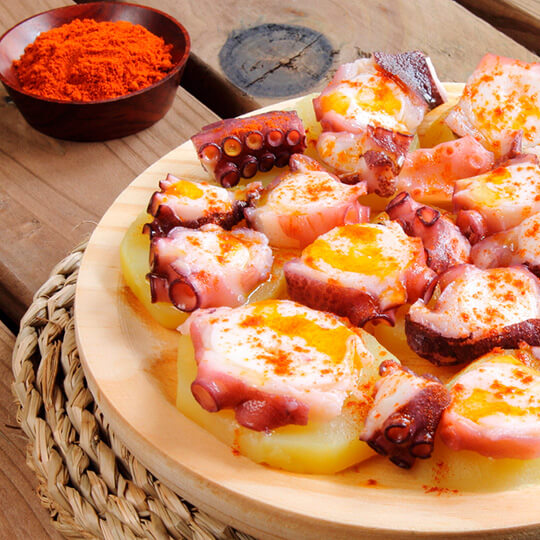 Pulpo a la Gallega o Pulpo a Feira