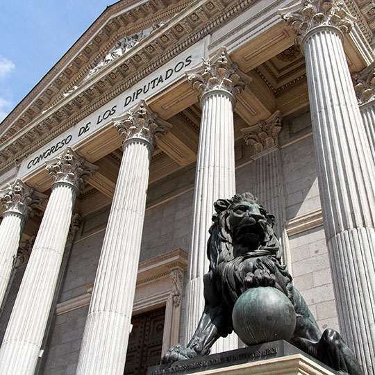 The Spanish Parliament, Madrid