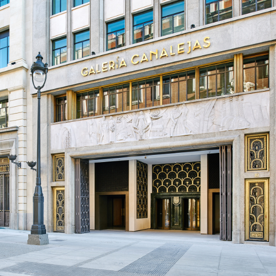 Entrada de Galería Canalejas en Madrid, Comunidad de Madrid