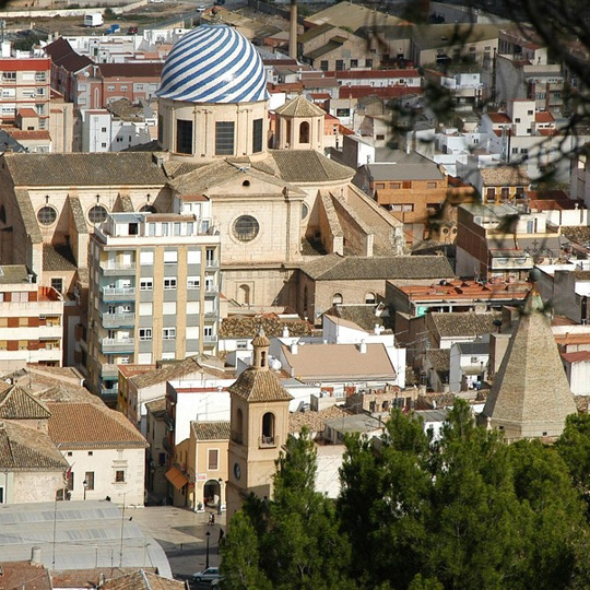 VIsta de la ciudad de Yecla