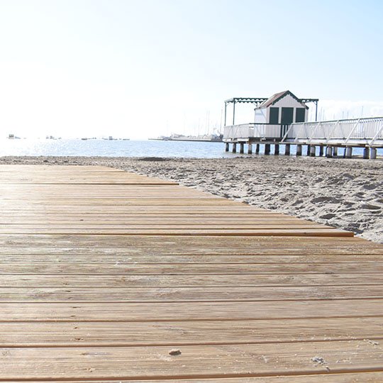 Spiaggia Villananitos a San Pedro del Pinatar, Regione di Murcia