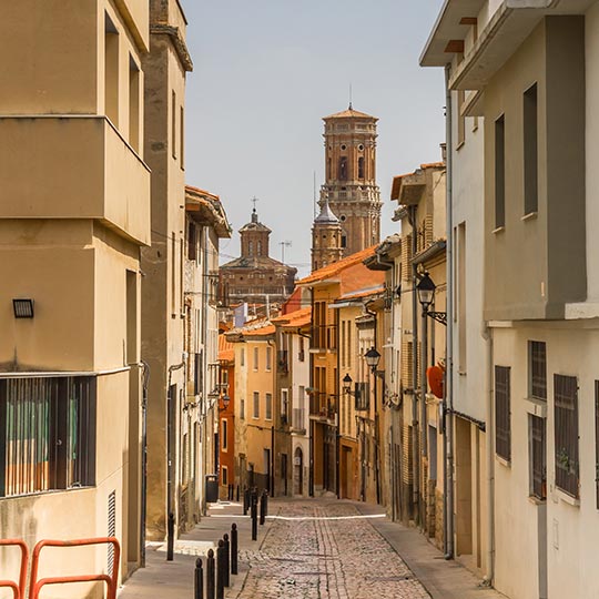 Straße in Tudela