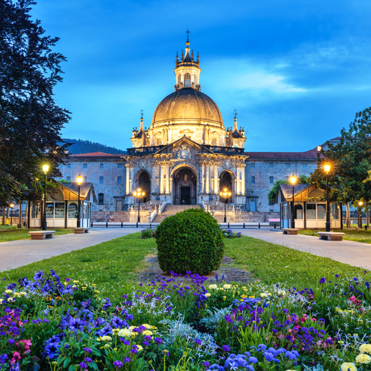 Shrine of Loyola of Azpeitia in Gipuzkoa, the Basque Country