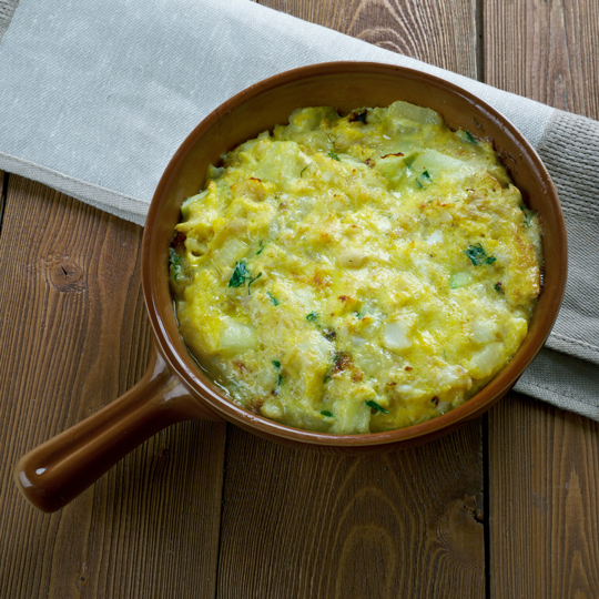 Tortilla de bacalhau