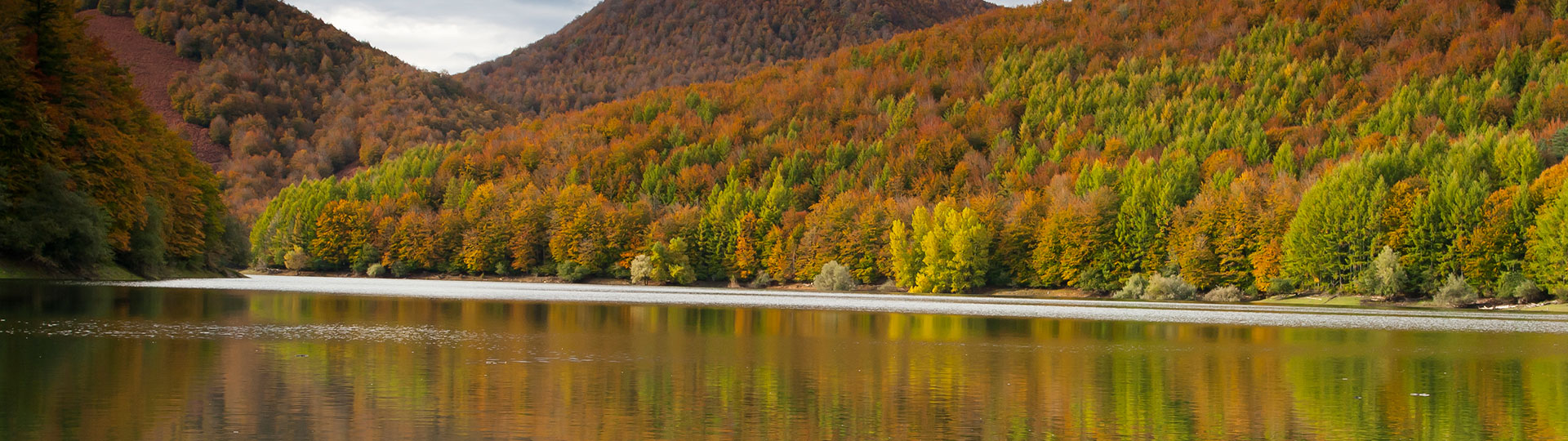 Lac Irabia, forêt d’Irati