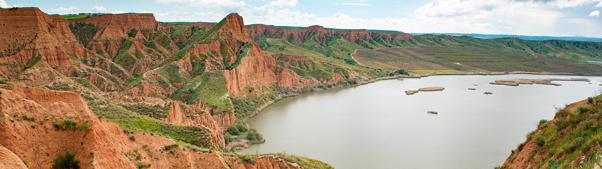 Barrancas de Buruñón o Grand Canyon a Guadamur, Toledo