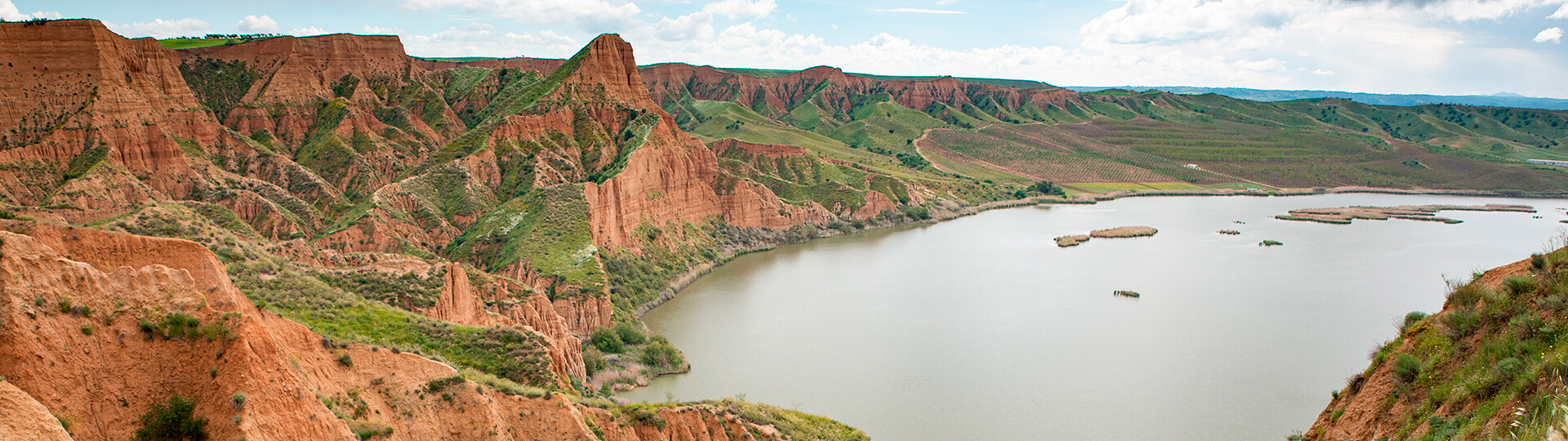 Barrancas de Buruñón or Grand Canyon in Guadamur, Toledo