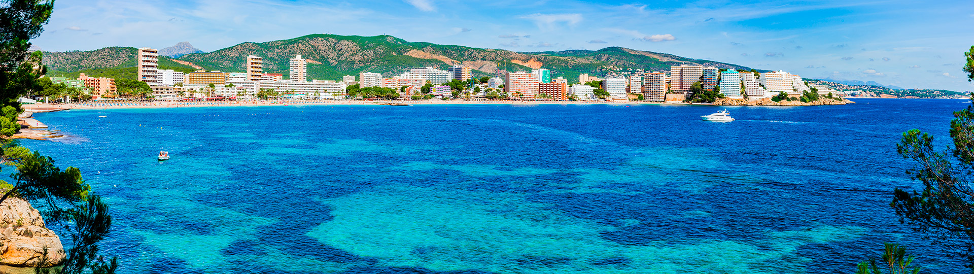 Coast of Magaluf, Mallorca